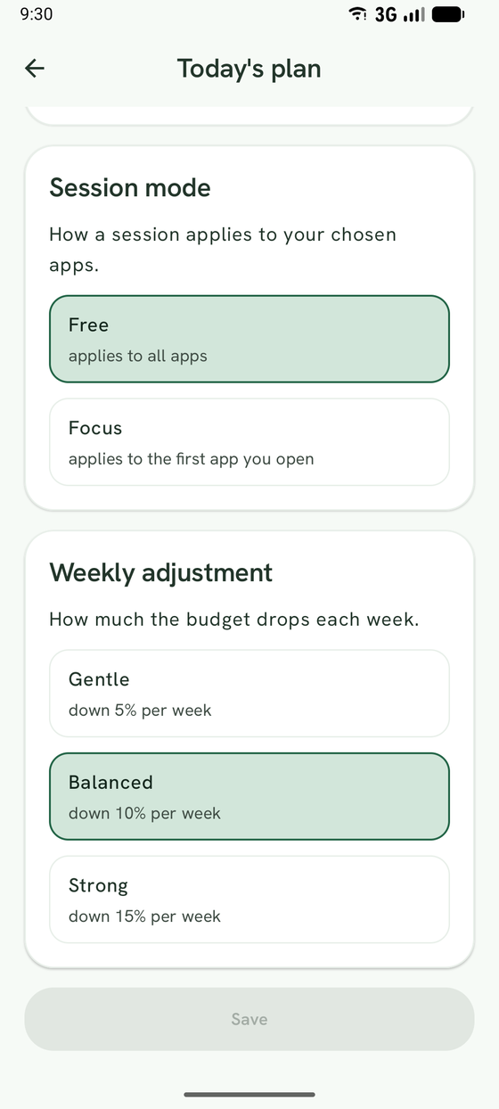 Weekly adjustment in Jeda